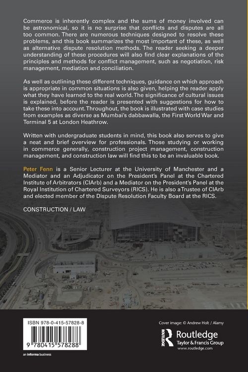 Produktbild: Commercial Conflict Management and Dispute Resolution