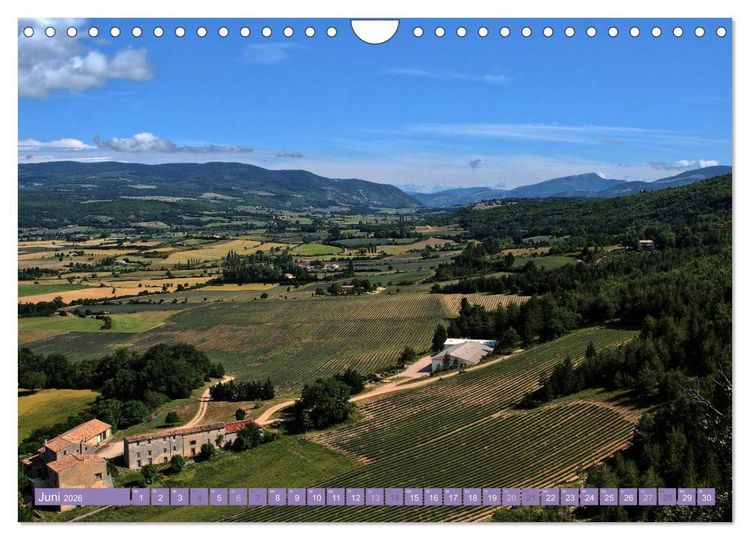 Produktbild: Ein Sommer in der Provence: Luberon und Vaucluse (Wandkalender 2026 DIN A4 quer), CALVENDO Monatskalender