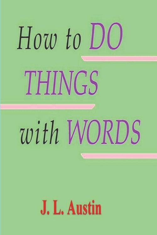 Produktbild: How to Do Things with Words
