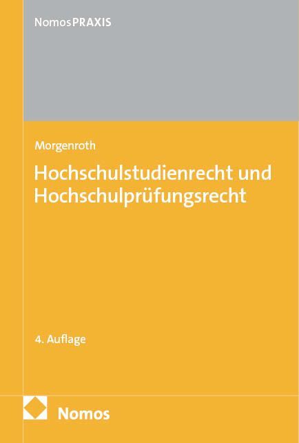 Produktbild: Hochschulstudienrecht und Hochschulpr&uuml;fungsrecht