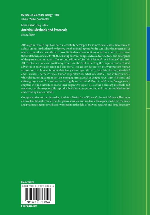 Produktbild: Antiviral Methods and Protocols