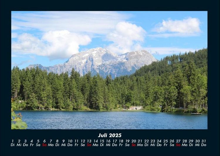 Produktbild: Die Seen der Erde 2025 Fotokalender DIN A4