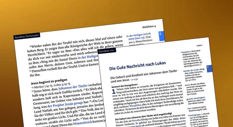 Produktbild: BasisBibel. Mini