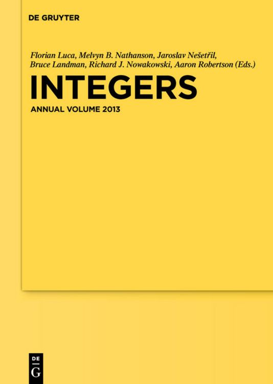 Produktbild: Integers