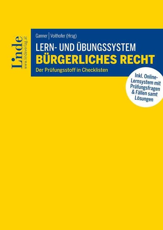 Bild vom Artikel Lern- und Übungssystem Bürgerliches Recht vom Autor Martina Brugger
