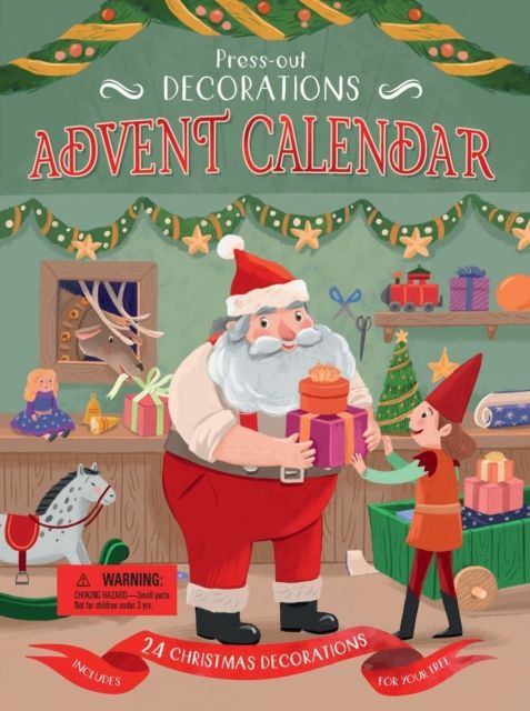 Produktbild: Coloji, L: Press-Out Decorations: Advent Calendar