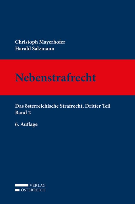 Produktbild: Nebenstrafrecht