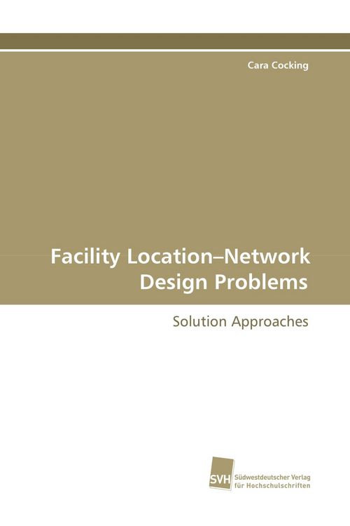 Produktbild: Facility Location-Network Design Problems