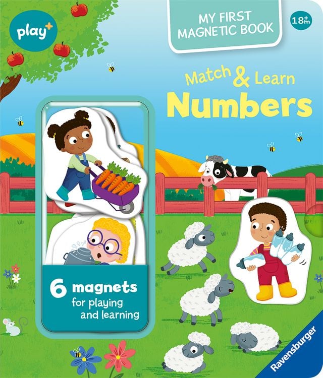 Produktbild: Play+ My first Magnetic Book: Match and Learn Numbers