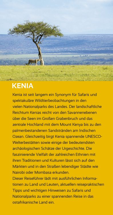 Produktbild: TRESCHER Reisef&uuml;hrer Kenia