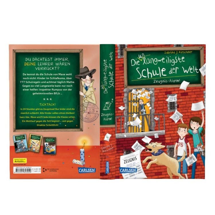 Produktbild: Die unlangweiligste Schule der Welt 4: Zeugnis-Alarm!