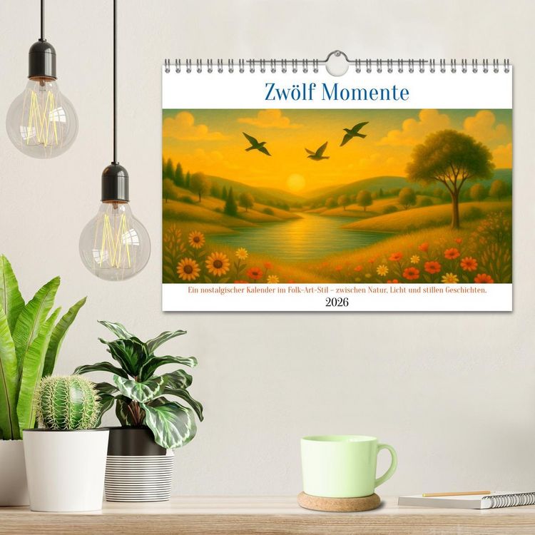 Produktbild: Zw&ouml;lf Momente (Wandkalender 2026 DIN A4 quer), CALVENDO Monatskalender