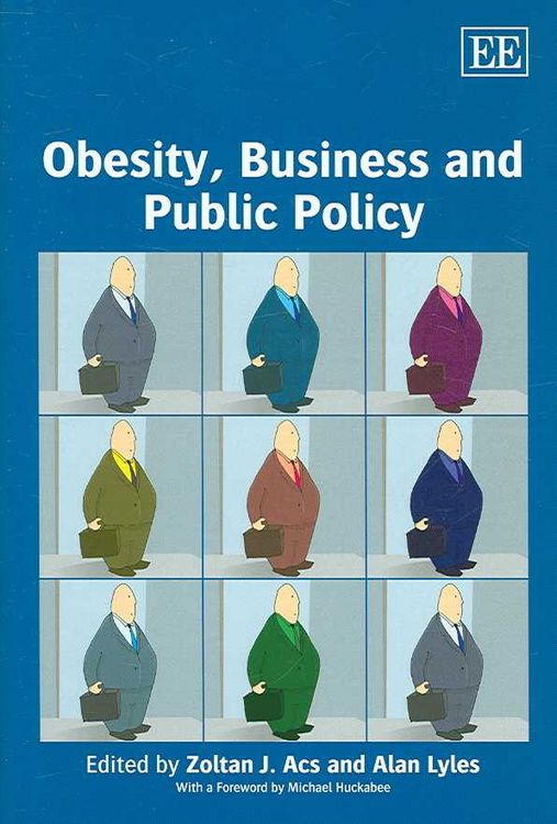 Produktbild: Obesity, Business and Public Policy