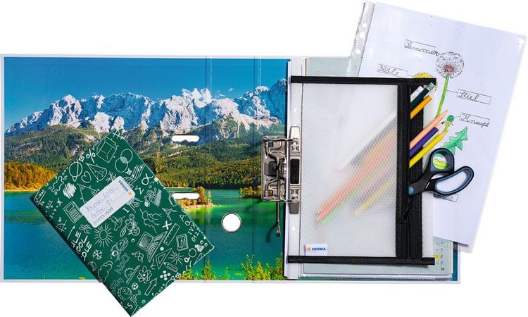Produktbild: Herma Ordnertasche A5 schwarz