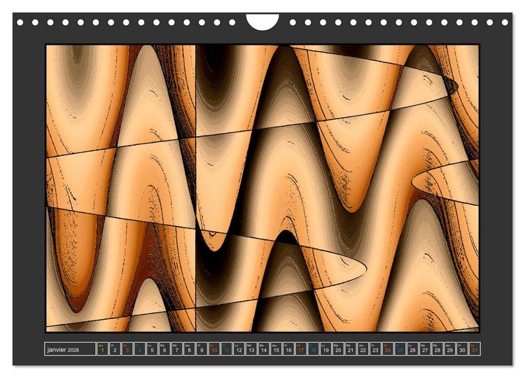 Produktbild: Art palette terre (Calendrier mural 2026 DIN A4 vertical), CALVENDO calendrier mensuel