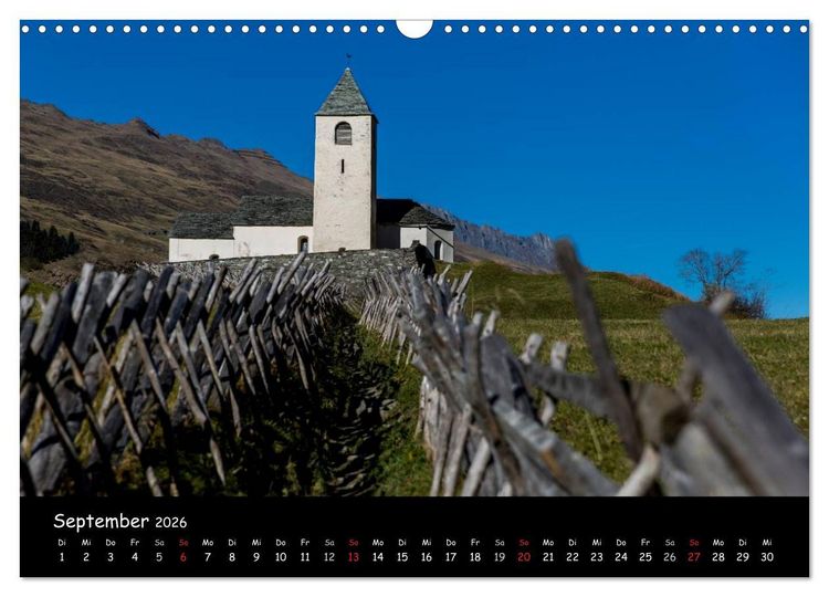 Produktbild: Die Surselva - das B&uuml;ndner Oberland (Wandkalender 2026 DIN A3 quer), CALVENDO Monatskalender