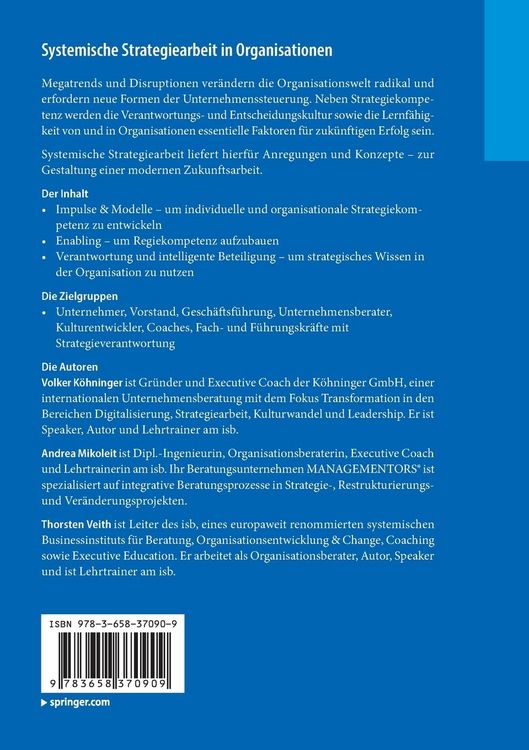 Produktbild: Systemische Strategiearbeit in Organisationen