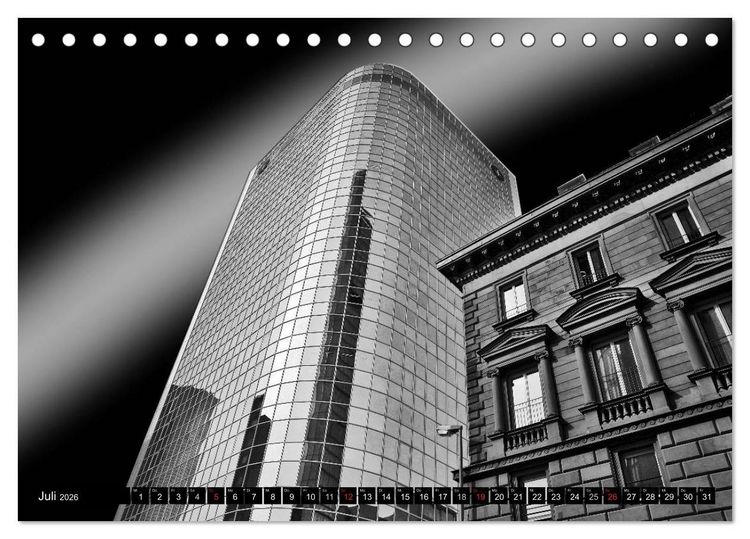 Produktbild: Faszination Frankfurter Architektur (Tischkalender 2026 DIN A5 quer), CALVENDO Monatskalender