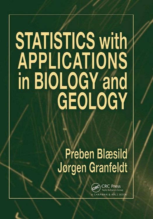 Produktbild: Statistics with Applications in Biology and Geology