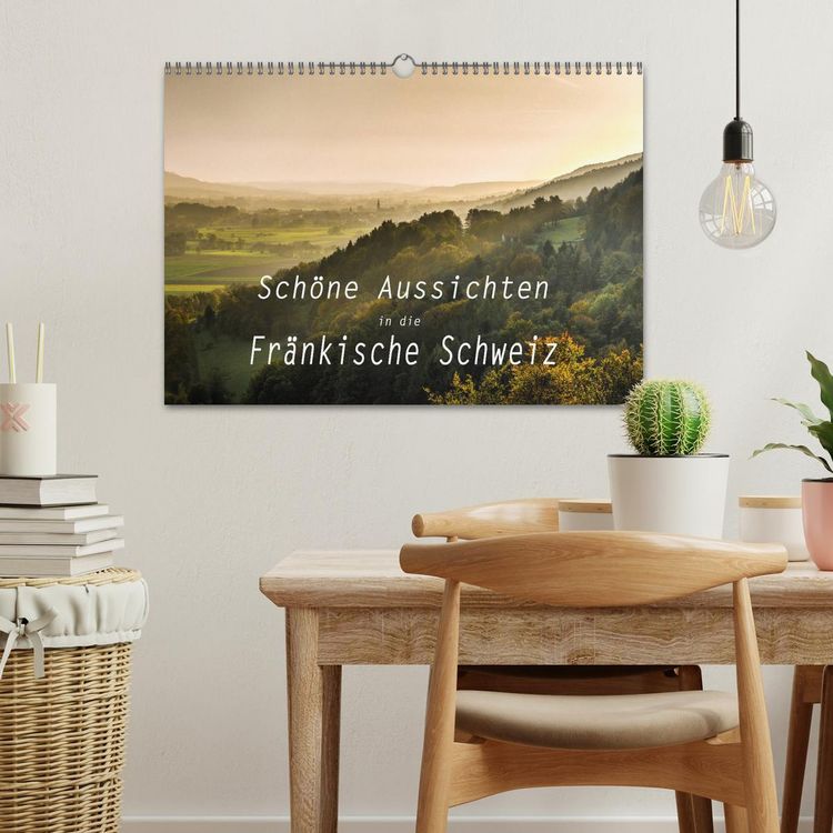 Produktbild: Sch&ouml;ne Aussichten in die Fr&auml;nkische Schweiz (Wandkalender 2026 DIN A3 quer), CALVENDO Monatskalender