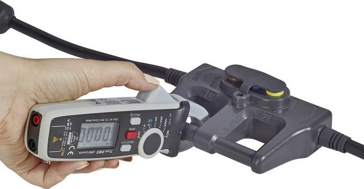 Produktbild: VOLTCRAFT DLA-1L 16 Messadapter Schutzkontakt 16A - Schutzkontakt 16A