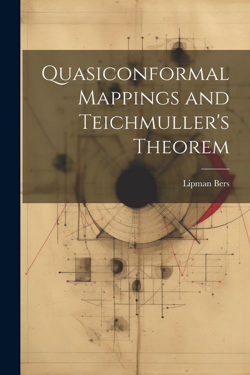 Produktbild: Quasiconformal Mappings and Teichmuller's Theorem
