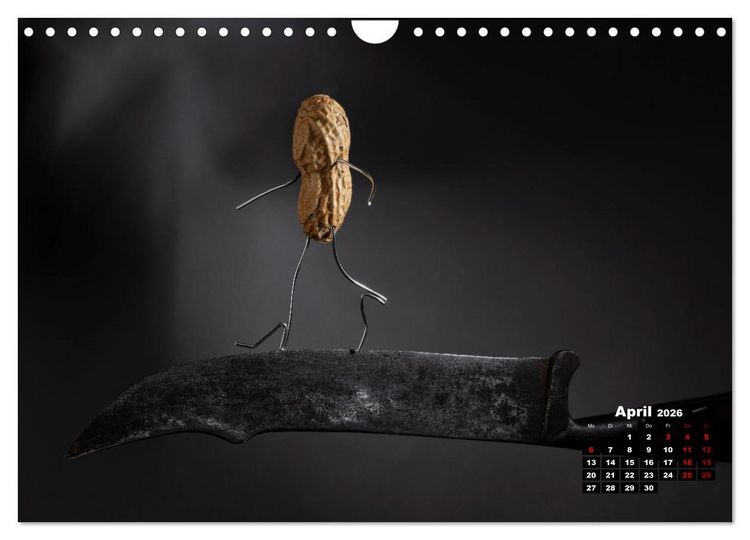 Produktbild: Erdnussm&auml;nnchen Geschichten. (Wandkalender 2026 DIN A4 quer), CALVENDO Monatskalender