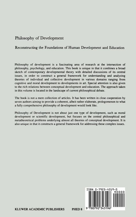 Produktbild: Philosophy of Development