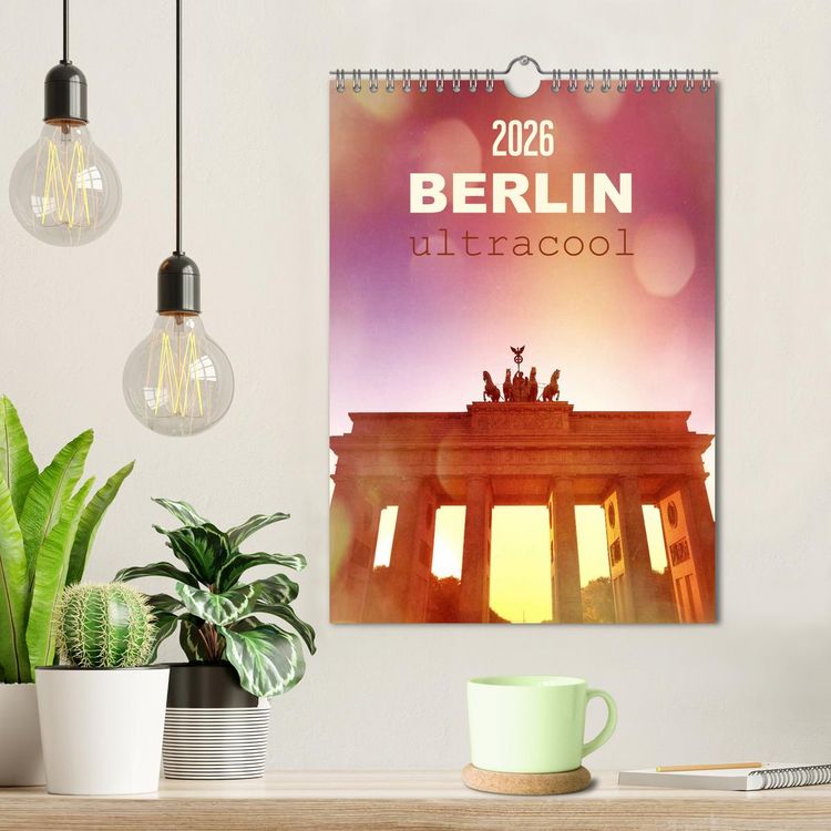 Produktbild: BERLIN ultracool (Wandkalender 2026 DIN A4 hoch), CALVENDO Monatskalender