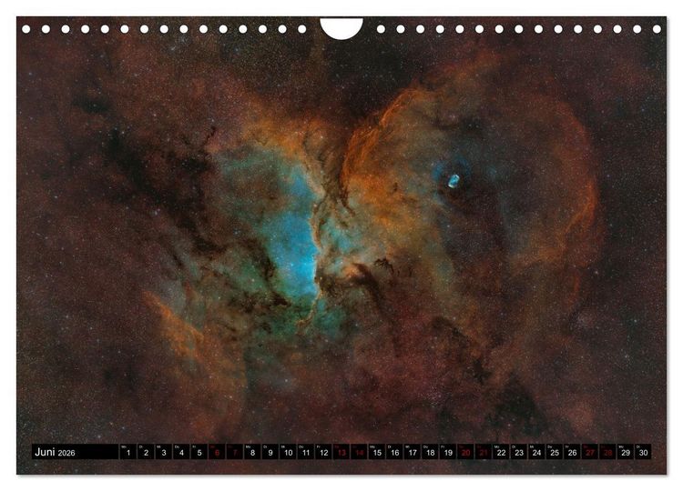 Produktbild: Deep-Sky Fotografie (Wandkalender 2026 DIN A4 quer), CALVENDO Monatskalender