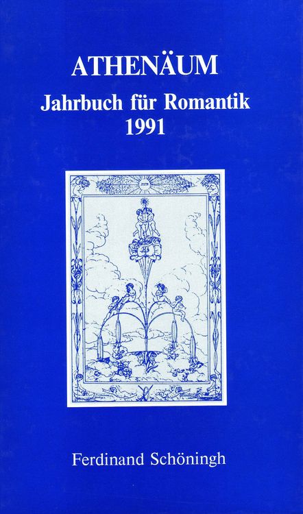 Produktbild: Athen&auml;um - 1. Jahrgang 1991- Jahrbuch f&uuml;r Romantik
