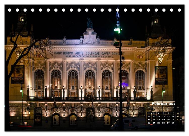Produktbild: Berlin im Lichterglanz 2026 (Tischkalender 2026 DIN A5 quer), CALVENDO Monatskalender
