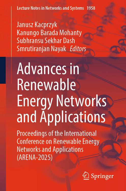 Produktbild: Advances in Renewable Energy Networks and Applications