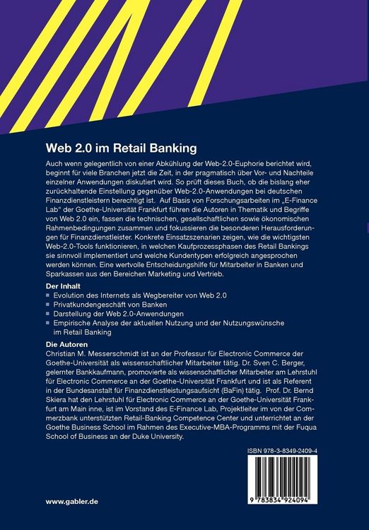 Produktbild: Web 2.0 im Retail Banking