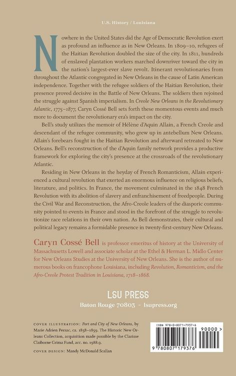 Produktbild: Creole New Orleans in the Revolutionary Atlantic, 1775-1877