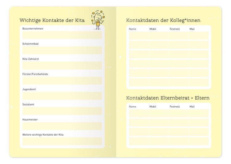 Produktbild: Der Kita-Planer 2026 / 2027