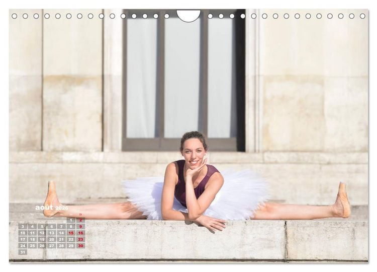 Produktbild: Des danseurs dans la ville 5 L'Oeil et le Mouvement (Calendrier mural 2026 DIN A4 vertical), CALVENDO calendrier mensuel