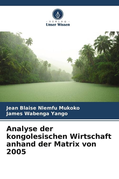 Produktbild: Analyse der kongolesischen Wirtschaft anhand der Matrix von 2005