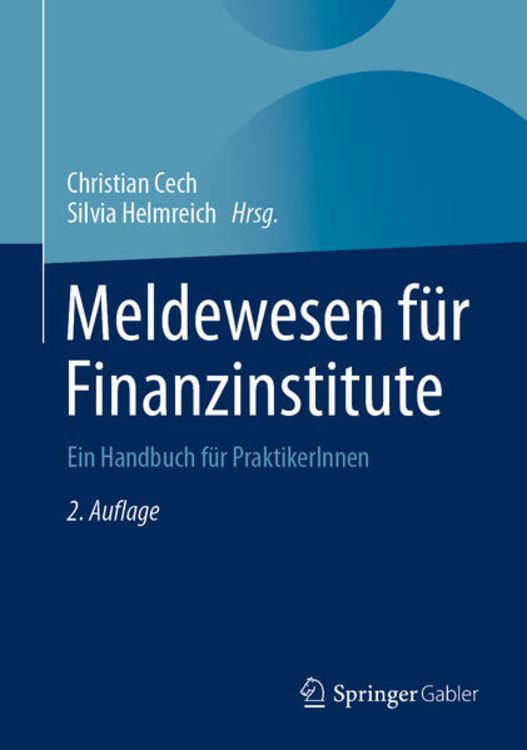 Produktbild: Meldewesen f&uuml;r Finanzinstitute