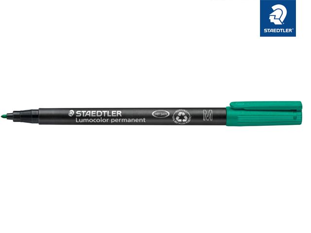 Produktbild: STAEDTLER OHPen Lumocolor 317 perm gr&uuml;n
