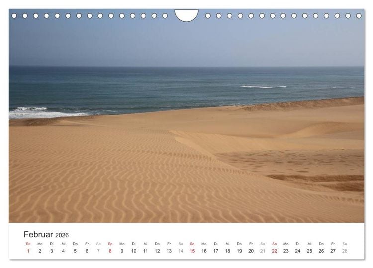 Produktbild: Namibia - Landschaftseindr&uuml;cke (Wandkalender 2026 DIN A4 quer), CALVENDO Monatskalender