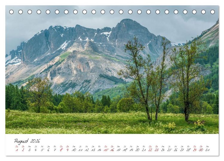Produktbild: Die Route der Gro&szlig;en Alpen - Das Guisane-Tal und Brian&ccedil;onnais (Tischkalender 2026 DIN A5 quer), CALVENDO Monatskalender