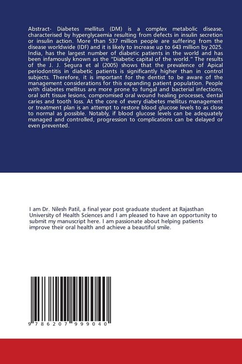 Produktbild: Endodontic Implications in Diabetic Patients