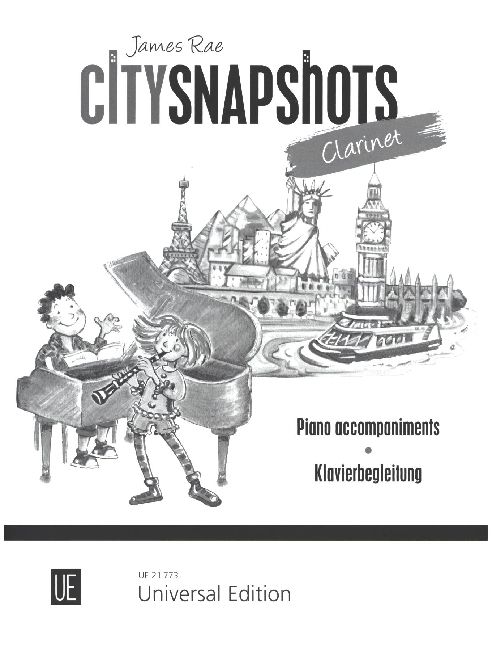 Produktbild: Rae, J: City Snapshots Clarinet - Klavierbegleitung