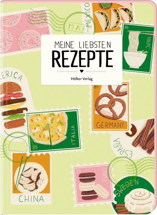 Produktbild: Meine liebsten Rezepte - Weltreise (Einschreibbuch)