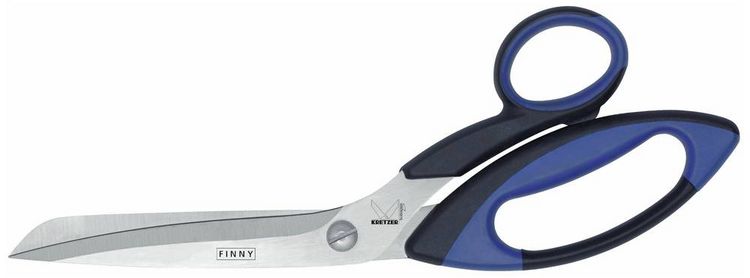 Produktbild: Kretzer 74530 Universal Stoffschere 12cm Schwarz-Blau