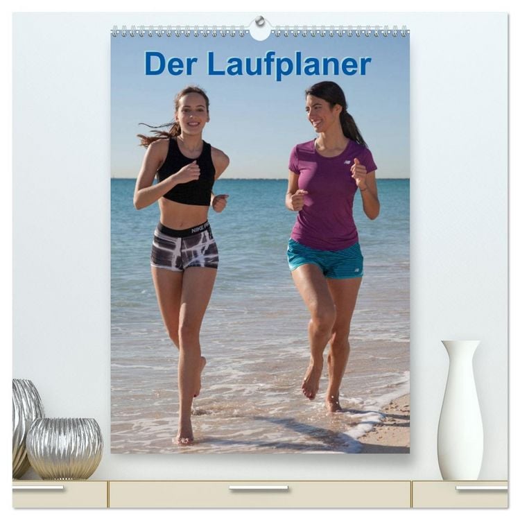 Produktbild: Der Laufplaner (hochwertiger Premium Wandkalender 2026 DIN A2 hoch), Kunstdruck in Hochglanz