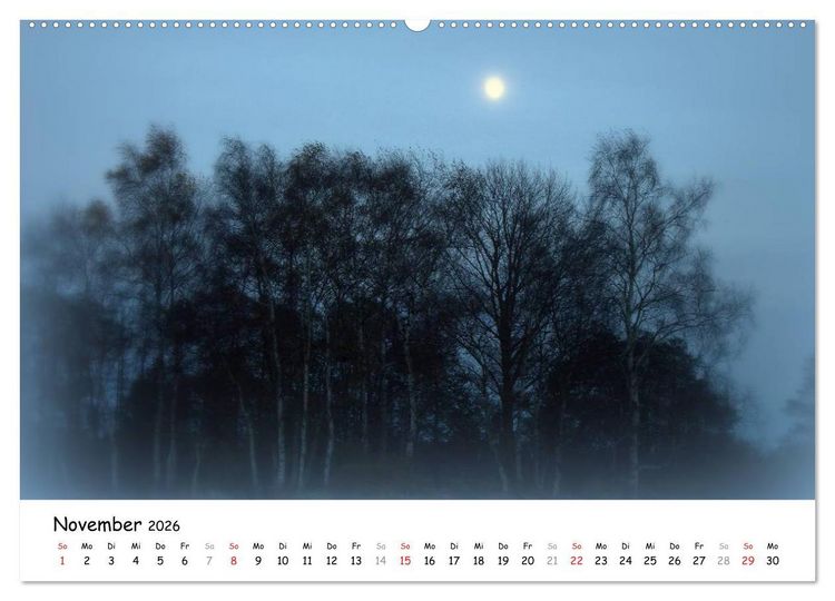 Produktbild: Unterwegs im Teufelsmoor (hochwertiger Premium Wandkalender 2026 DIN A2 quer), Kunstdruck in Hochglanz