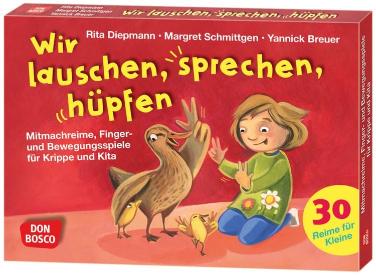 Produktbild: Wir lauschen, sprechen, hüpfen