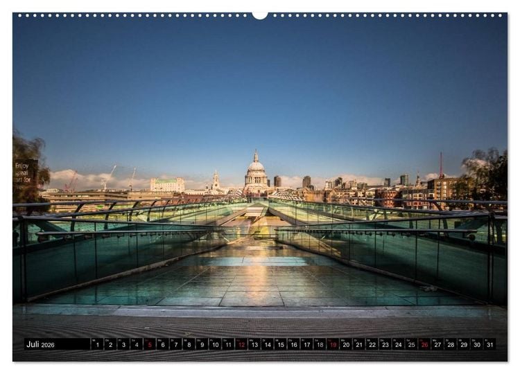 Produktbild: Wundervolles London (Wandkalender 2026 DIN A2 quer), CALVENDO Monatskalender